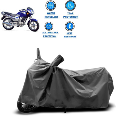 DeepShakshi AUTOMOTIVE Two Wheeler Cover for TVS(Victor GLX, Grey)