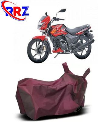 RRZ Waterproof Two Wheeler Cover for TVS(Flame DS 125, Maroon)