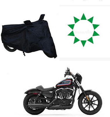 DeepShakshi AUTOMOTIVE Waterproof Two Wheeler Cover for Harley Davidson(XL 1200, Black)