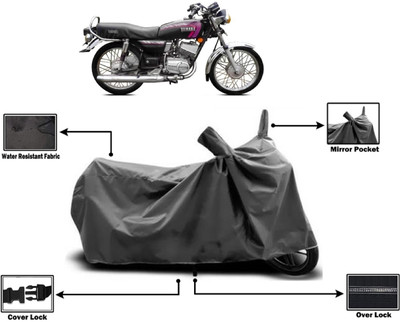 Amexride Two Wheeler Cover for Yamaha(RXG, Grey)