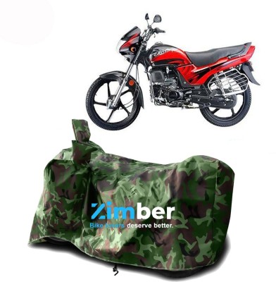 ZIMBER Two Wheeler Cover for Hero(Passion Plus, Green)