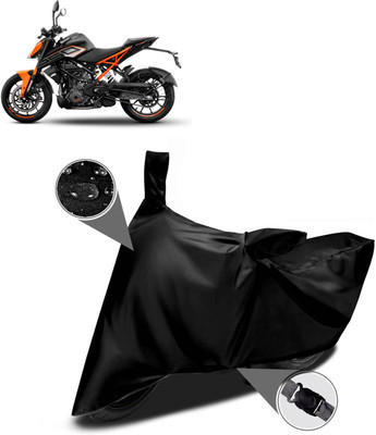 GOSHIV-car and bike accessories Waterproof Two Wheeler Cover for KTM(250 Duke, Black)
