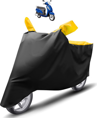 Caronix Two Wheeler Cover for Suzuki(Access 125, Yellow)