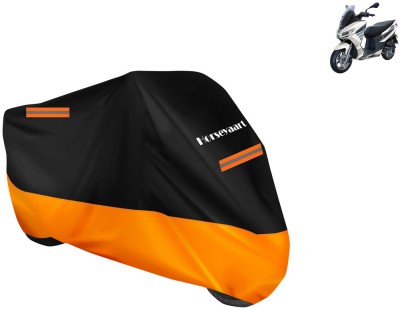 Horseyaart Waterproof Two Wheeler Cover for Aprilia(SXR 160, Orange)