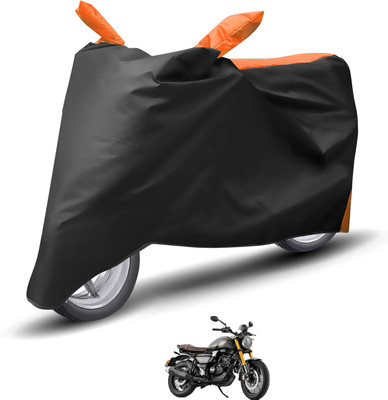 Caronix Waterproof Two Wheeler Cover for TVS(Orange)