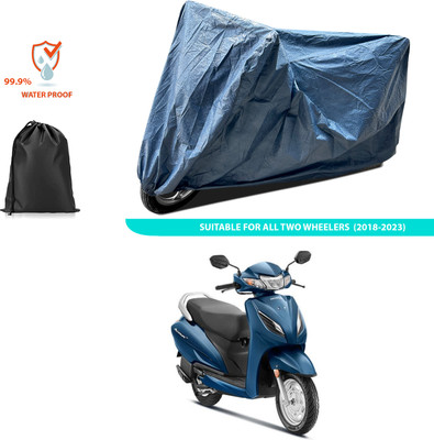 PAGORA Waterproof Two Wheeler Cover for Honda(Activa 6G, Blue)