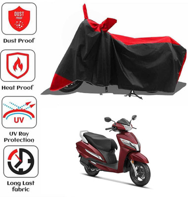 AIKOZIYA Two Wheeler Cover for Honda(Activa 6G, Red, Black)