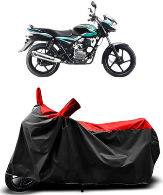 MMSSTAR Waterproof Two Wheeler Cover for Bajaj(Discover 100 DTS-i, Red)