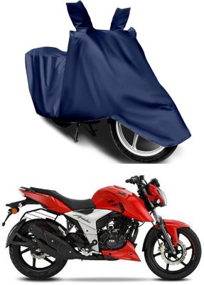 Furious3D Two Wheeler Cover for TVS(Apache RTR 160 4V, Blue)