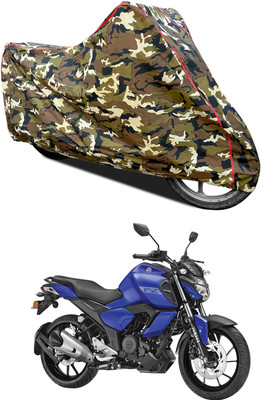 AutoGalaxy Waterproof Two Wheeler Cover for Yamaha(FZ-S Fi Version 3.0, Yellow)