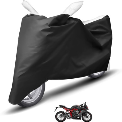 Caronix Waterproof Two Wheeler Cover for Honda(CBR 650F, White)