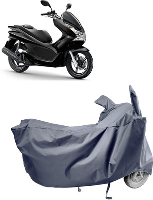 Amexride Two Wheeler Cover for Honda(PCX 125 BS6, Grey)