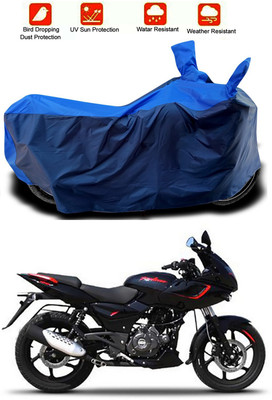 Mdstar Waterproof Two Wheeler Cover for Bajaj(Pulsar 180F, Blue, Blue)