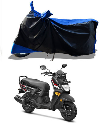 DeepShakshi AUTOMOTIVE Waterproof Two Wheeler Cover for Honda(Cliq, Blue)