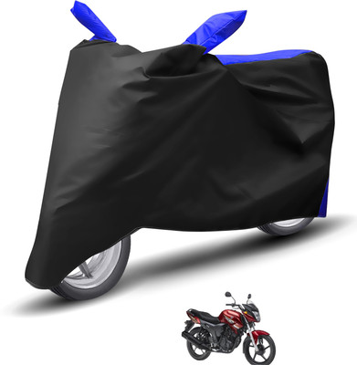 Caronix Waterproof Two Wheeler Cover for Yamaha(SZ X, Blue)