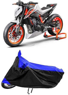 GROFATIK Two Wheeler Cover for KTM(890 Duke, Blue)