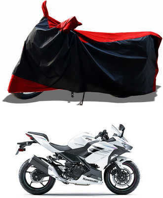 AESTRYD Two Wheeler Cover for Kawasaki(Ninja 400, Red)