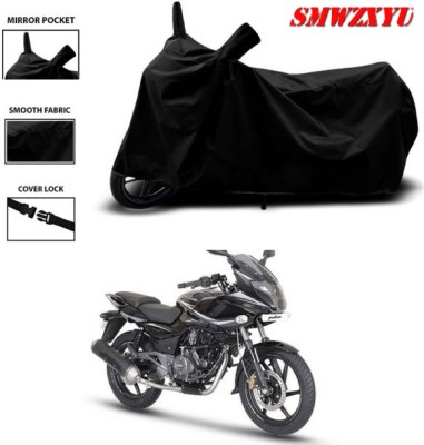 GRTN INTERNATIONAL Two Wheeler Cover for Universal For Bike(Pulsar 150, Black)