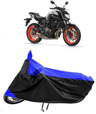 GROFATIK Two Wheeler Cover for Yamaha(MT 07 BS6, Blue)