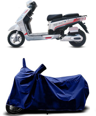 VESMEI Two Wheeler Cover for Hero(Electric NYX HS500 ER, Blue)