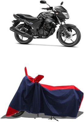 SUGASHRI Waterproof Two Wheeler Cover for Yamaha(SZ-RR BS6, Red, Blue)