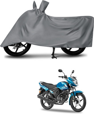 DeepShakshi AUTOMOTIVE Waterproof Two Wheeler Cover for Yamaha(Saluto RX, Grey)
