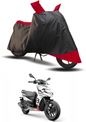 KEDIT Two Wheeler Cover for Aprilia(SR 125, Red, Black)