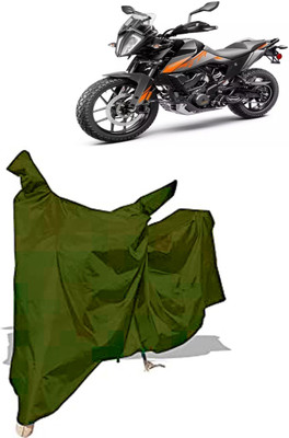 Amexride Two Wheeler Cover for KTM(390 Adventure BS6, Maroon)