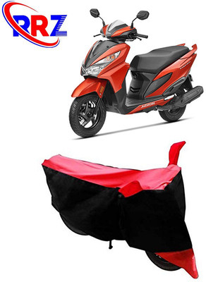 AutoGalaxy Waterproof Two Wheeler Cover for Honda(Grazia, Black, Red)