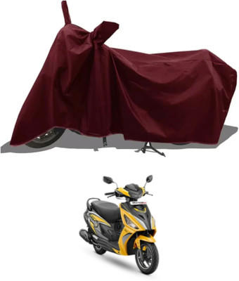 RAQTRO Two Wheeler Cover for Hero(Maestro Edge 125, Maroon)