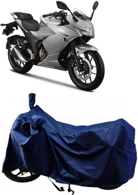 MMSSTAR Waterproof Two Wheeler Cover for Suzuki(Gixxer 250, Blue)