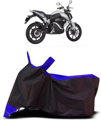 VESMEI Two Wheeler Cover for Revolt(RV Cafe Racer, Blue)
