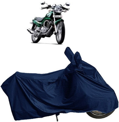 DIGGU Two Wheeler Cover for TVS(Fiero FX, Blue)