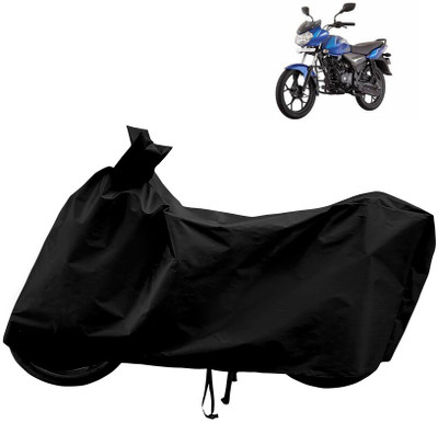 Horseyaart Waterproof Two Wheeler Cover for Bajaj(Discover 110, Black)