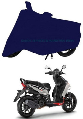 DeepShakshi AUTOMOTIVE Waterproof Two Wheeler Cover for Aprilia(Simple One, Blue)