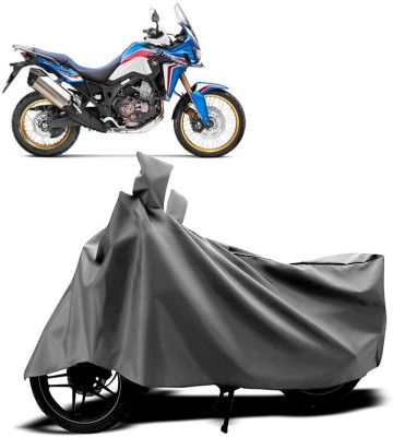 AUTO PEARL Two Wheeler Cover for Honda(CRF1000L Africa Twin BS6, Silver)