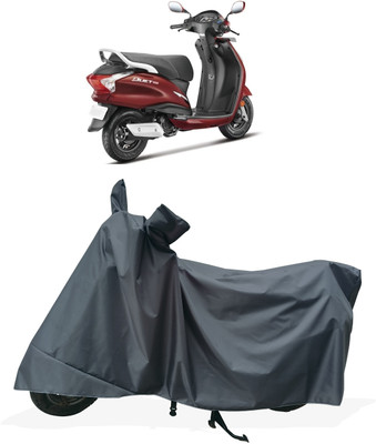 Tricway Two Wheeler Cover for Hero(Duet 125CC, Grey)