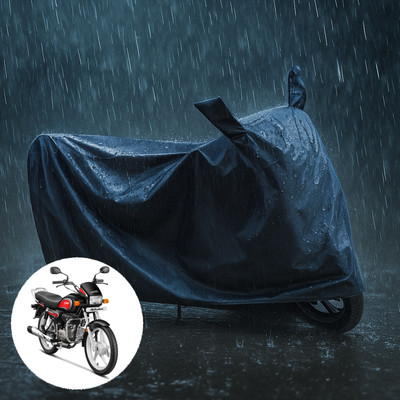 CODOKI Waterproof Two Wheeler Cover for Hero(Splendor, Black)