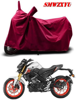 smwzxyu Waterproof Two Wheeler Cover for Yamaha(MT-15, Maroon)