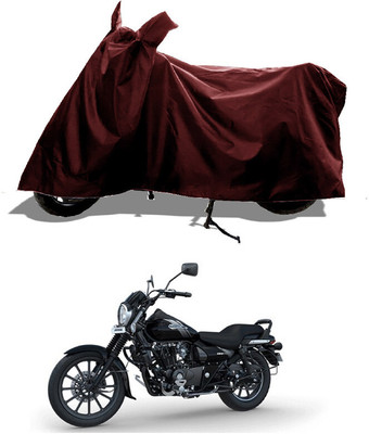 GROFATIK Two Wheeler Cover for Bajaj(Avenger 160 Street, Maroon)