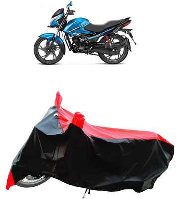 KEDIT Two Wheeler Cover for Hero(Glamour FI, Red)