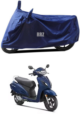 RRZ Two Wheeler Cover for Honda(Activa 4G, Blue)