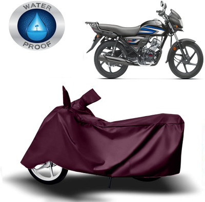 DeepShakshi AUTOMOTIVE Waterproof Two Wheeler Cover for Honda(CD 110 Dream, Maroon)