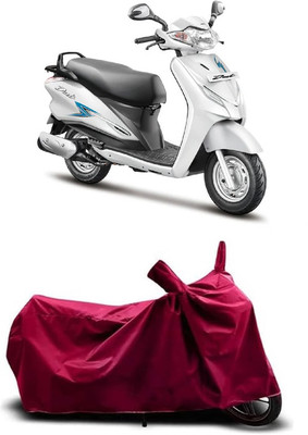 Coxtor Waterproof Two Wheeler Cover for Hero(Duet 125 CC BS6, Maroon)