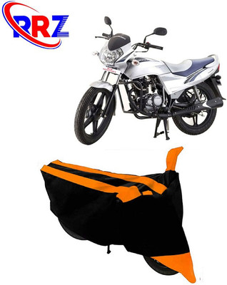 RRZ Waterproof Two Wheeler Cover for LML(Freedom DX, Black, Orange)