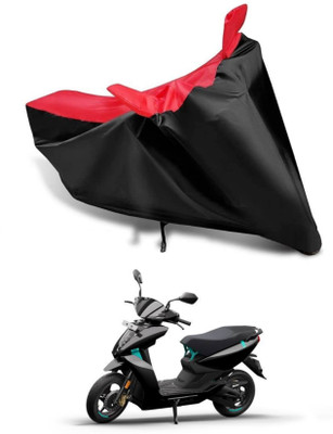 KEDIT Two Wheeler Cover for Ather(450 X, Red, Black)