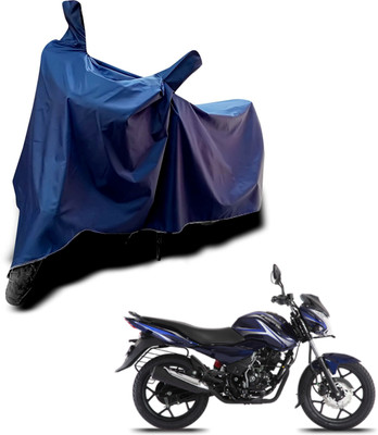 KEDIT Two Wheeler Cover for Bajaj(Discover 150 s, Blue)