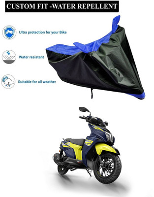 PAGORA Waterproof Two Wheeler Cover for TVS(Ntorq 125, Blue)