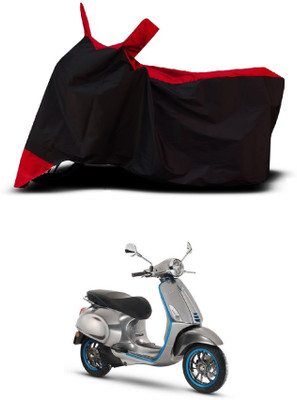 VESMEI Two Wheeler Cover for Vespa(Piaggio Vespa, Red)