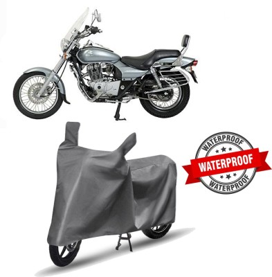 ZIMBER Two Wheeler Cover for Bajaj(Avenger 220 Cruise, Grey)